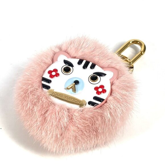 LOUIS VUITTON Pink Keyring - Picture 1 of 10
